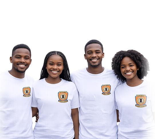 Matric learners at Keys Group Matric School